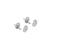 Grohe Fixing kit for ceramic toilet seat Chrome