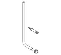 GROHE Flush Pipe Chrome 37107000