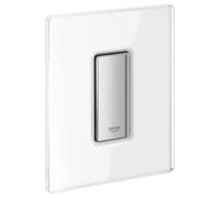 Grohe Flush Plate Skate Cosmopolitan Moon White Plastic/Glass 38846LS0