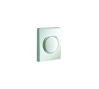 Grohe Flush Plate Skate With push button actuation Matte Chrome Brass 38595P00