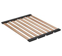 GROHE Foldable Big Dish Rack, Over Kitchen Sink Dish Drainer, 450 x 348 mm, Stainless Steel, Dishwasher Safe, Brushed Warm Sunset, 40856DL0