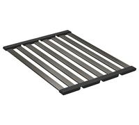 GROHE Foldable Big Dish Rack, Over Kitchen Sink Dish Drainer, 490 x 348 mm, Stainless Steel, Dishwasher Safe, Brushed Hard Graphite, 40854AL0