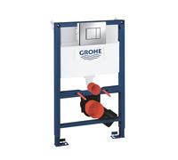 Grohe Frame and Cistern Rapid SL 3 in 1 WC Set 0.82m inc Skate Button 3877320A