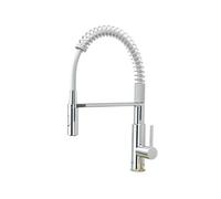 Grohe Get Chrome Effect Kitchen Side Lever Spring Neck Tap