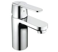 GROHE Get Single-Lever Basin Mixer, S-Size, Water- and Energy-Saving, with Push-Open Pop-Up Waste Set, Metal Lever, Chrome Easy To Install 23586000