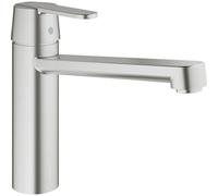 Grohe Get Stainless Steel Effect Kitchen Tap