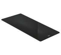 GROHE Glass Chopping Board, Over Kitchen Sink Cutting Board, 240 x 490 mm, Thickness 5 mm, Break-Proof, Dishwasher Safe, Black, 40787K00