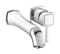 Grohe Grandera 2 Tap Hole; Basin Mixer Tap M-size Wall Mounted Trim Set Only Chr