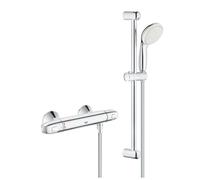 Shower Set Grohe Grohtherm 1000 600mm Thermostatic with EcoButton Chrome
