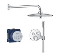Grohe Grohtherm 2 way Smart Control Perfect Shower Round Set & Euphoria 260 Head