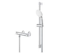 Grohe Grohtherm 500 Thermostatic Bar Shower Mixer1/2'' Kit Riser Rail and Shower Head 34806001