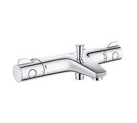 Grohe Thermostatic Shower Mixer Grohtherm 800 Without Connection Unions 150x304mm Chrome