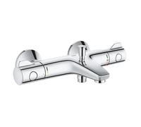 Grohe Grohtherm 800 Thermostatic Bath Shower Mixer Tap - Chrome 34569000