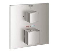 Grohe Grohtherm Cube - Thermostat-Brausebatterie supersteel