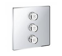 Grohe Grohtherm Smart Control Triple Volume Control Trim Square - 29127000 Concealed Body Required?: Yes Required