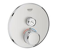 Grohe thermostat rand FMS 1 shut-off valve Grohtherm SmartControl Supersteel