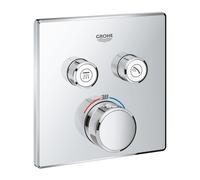 Grohe Grohtherm SmartControl thermostat with 2 shut-off valves Trimset 29124000