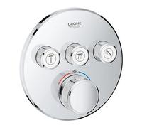 GROHE Grohtherm SmartControl - Concealed Thermostat for 3 outlets chrome