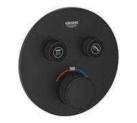 GROHE GRT SMARTCONTROL THM TRIMSET 2SC BLACK PHANTOM 29507KF0
