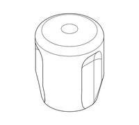 GROHE Handle 41002 Marking Blue For Eurotec Outdoor Valves Chrome