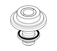 GROHE Hose Connection 47668 For HB Atrio 3-/4-Hole Bathtub Combination Chrome