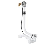 Grohe Inlet-/waste/overflow Valve Rough Chrome - 28991000 - Bath Waste Solution