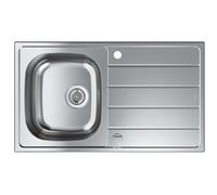 Grohe K200 Single bowl Inset Left or Right Chrome Stainless Steel Kitchen Sink