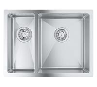 GROHE K700U | 1.5 bowl | Kitchen Sink - undermount, top mount or flush mount | included: waste kit, basket strainer waste, mounting set | stainless steel | 31576SD1