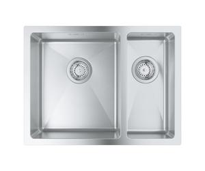 Grohe K700U 1.5 bowls Undermount Chrome Stainless Steel Kitchen Sink