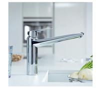 GROHE Eurodisc Cosmopolitan - Single lever kitchen mixer M-Size with Swivel Spout chrome