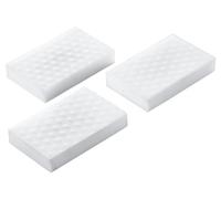 GROHE Kitchen Sink Cleaning Sponge Accessory (Dual-Sided for Gentle and Tough Cleaning, Ergonomic Design for Convenience, Pack of 3), Size 110x70x22 mm, White, 40752L00