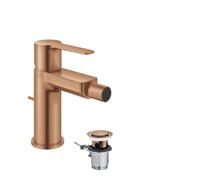 GROHE Lineare Bidet Mixer Tap with Waste Set, BrushedBronze, 33848DL1