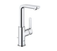Grohe Lineare Mono Basin Mixer - Large, Chrome - 23296001 - Modern Bathroom Solution