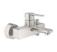 Grohe Lineare Single Lever Bath Shower Mixer Tap - Super steel