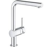 Grohe Minta 30274000 Chrome Pullout Lspout Kitchen Mixer Tap