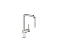 Grohe Minta - Kitchen faucet 1/2", supersteel color (Ref.32322DC2)