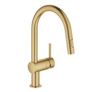 Grohe Minta Single Lever Kitchen Mixer Tap - Gold