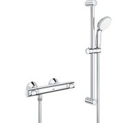 GROHE - Mitigeur thermostatique douche 34841000 1/2 avec ensemble de douche