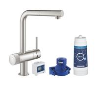GROHE n/aGROHE Blue Pure Minta L-sp pull-out brushed steel 30382DC0