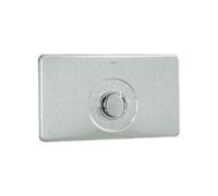 GROHE Plate And Push Button 42261 Stainless Steel