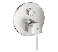 GROHE Plus 2019 Single-Lever Mixer with 3-Way Diverter Supersteel 24093DC3