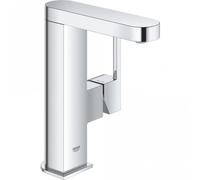 Grohe Plus M Size Basin Mixer Tap With Push Open Pop Up Waste - Chrome