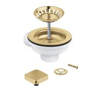 Grohe Sink Drain Set 135x140mm Brushed Cool Sunrise 40400GN0