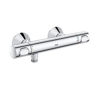 Precision Flow Thermostatic shower mixer, SafeStop, Chrome (34840000)