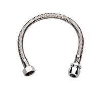 GROHE Pressure Hose 45120 3/8"x300mm Flexible Chrome