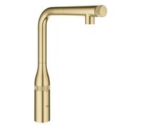 Grohe Pull Out Kitchen Tap Essence 366mm Brushed cool sunrise