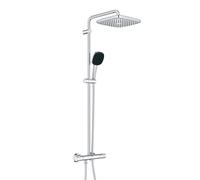 GROHE QuickFix Chrome Vitalio Comfort 250 Shower System with Thermostat 26696001