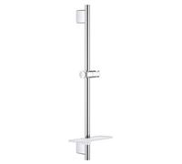 GROHE Rainshower Smartactive 600mm Shower Rail with Shelf Easy to Fit with Chrome Finish Made in Germany 26602000