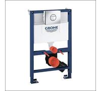 GROHE Rapid Sl 3-In-1 Set for Wc, 0.82M Installation Height Chrome 38868000