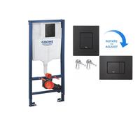 Wall Hung Toilet Frame Grohe Rapid SL Chrome 39939000